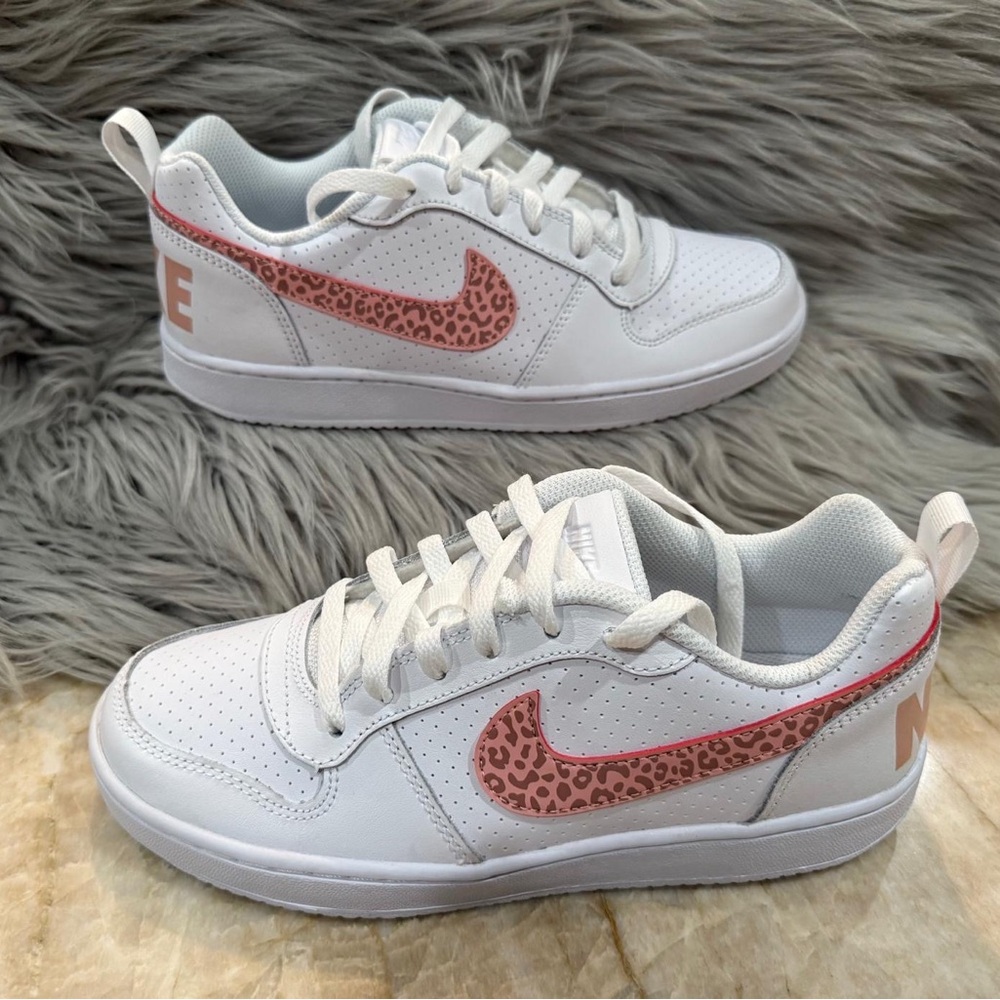 Nike (GS) Nike Court Borough Low
'White Pink' 845104-101 Young size 6